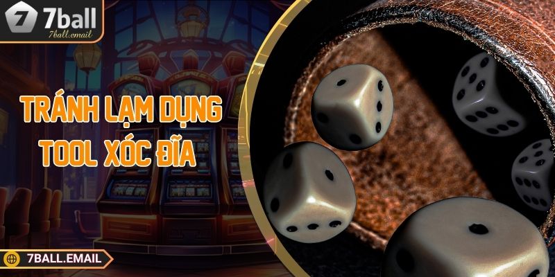 Tránh lạm dụng tool xóc đĩa